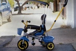 Blue Push Trike