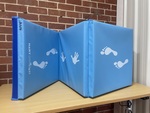 A64: Blue Tumble Mat- Foldable