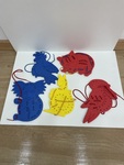 Animal Lacing Set of 5