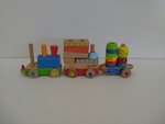 Wooden Stacking Train