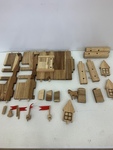 Wooden Castle Building Blocks
