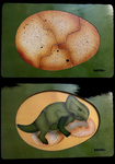 Egg Puzzle - Dinosaur