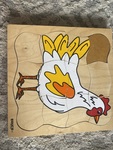 Layered Chicken Puzzle