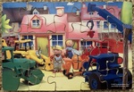Bob the builder wooden puzzle