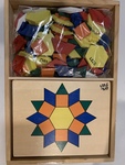 Pattern blocks and board
