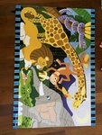 Safari Social Floor Puzzle (24 LARGE pieces)