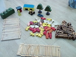 Wooden Farmyard Set