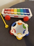 Fisher Price Xylophone and Tambourine
