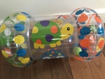 Inflatable crawl toy