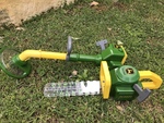 Whipper snipper and hedge trimmer set