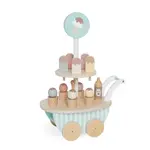 I460: Ice Cream Trolly Wooden