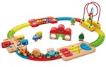 Hape Rainbow Railway Set 
