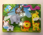 Zoo animal puzzle