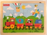 Wooden Train Puzzle