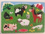 Farm animal inset puzzle