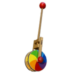 Wooden Push Rainbow Wheel
