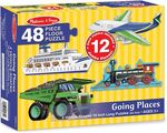 Melissa & Doug Going Places Vehicles Floor Puzzles