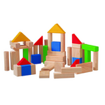 Wooden Blocks Construction Set