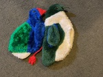 Bird puppets