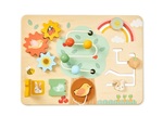 Wooden Activity Bench