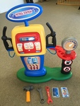 Talking Petrol Station with tools