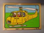 Helicopter - 2 layer Puzzle - 3+ years