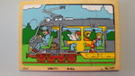 Train 2 layer puzzle - age 3+ years