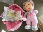 SOFT BABY DOLL WITH CARRY BAG