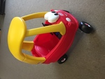 COZY COUPE CAR (RED/YELLOW)