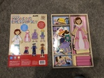 WOODEN MAGNETIC DRESS UP SET