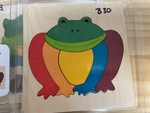 GEORGE LUCK - RAINBOW FROG PUZZLE