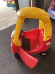 LITTLE TYKES COZY COUPE RED YELLOW
