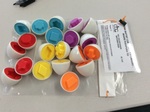 COLOUR SHAPE MATCHING EGGS