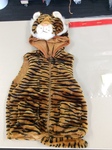 TIGER HOODED SUIT WITH TAIL