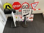TRAFFIC SIGNS AND BOOM GATE