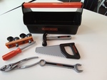 BLACK & DECKER TOOL BOX SET