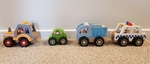 WOODEN VEHICLE SET