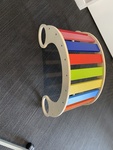 WOODEN RAINBOW ROCKER/CLIMBER