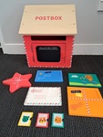 WOODEN POSTING BOX