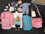 SOFT BODY BABY DOLL WITH CARRY BAG