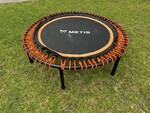 BLACK & ORANGE TRAMPOLINE