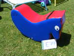Foam Rocking Horse (Blue and Red)