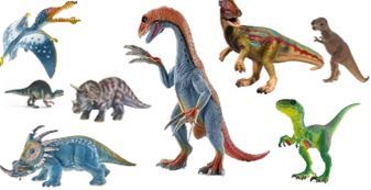 1350: Replica Dinosaur set