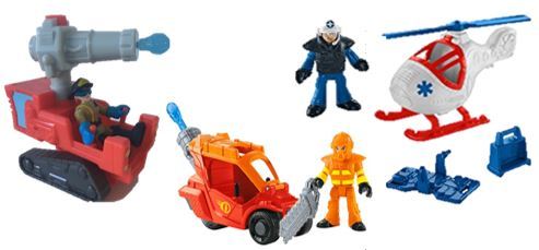 1640: Imaginext Emergency Vehicles