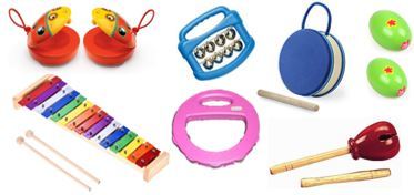 1510: Musical Instrument Set