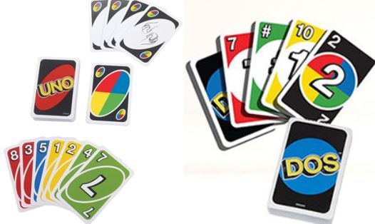 9037: Uno and Dos Card Games