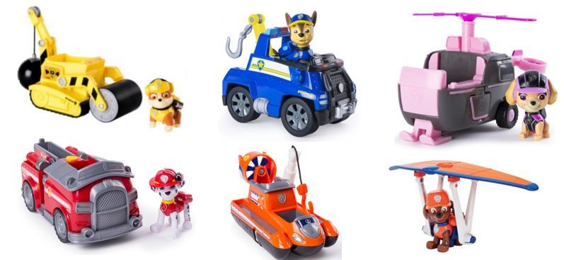 9053: Paw Patrol Vehicles