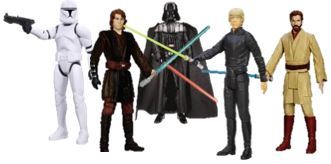 387: Star Wars Action Figures