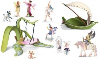 96: Schleich Swing and Elf Boat