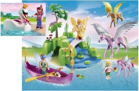 194: Playmobil Fairies and Swan Princess